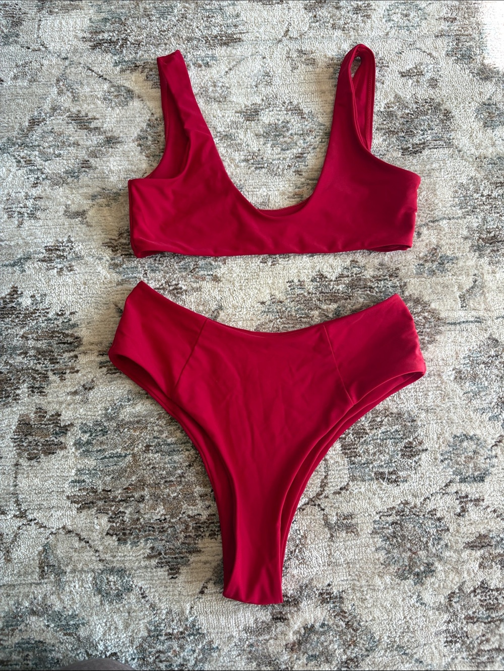 Zaful red bikini M/6